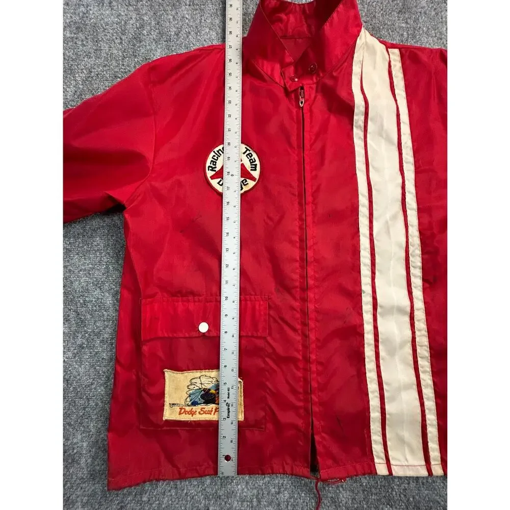 Vintage Late 1960s Dodge Scat Pack Racing Team Talon Zip NHRA/Mopar Jacket M - Picture 13 of 13